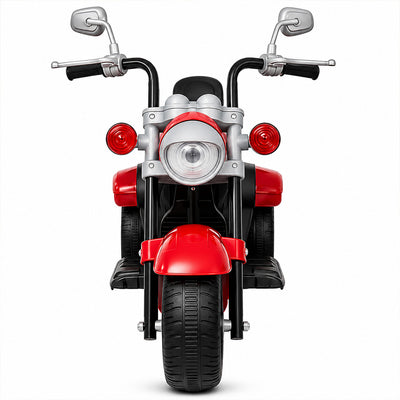 Kids Electric Police Ride-On Bike with LED Lights, Music & Training Wheels | Rechargeable Motorcycle for Boys & Girls of 2-8 Years (Super Harley Bike)